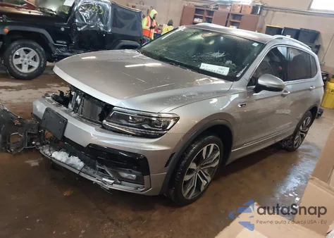 2020 Volkswagen Tiguan 2.0T Sel Premium R-Line z USA, uszkodzony, nr VIN 3VV4B7AX7LM111891
